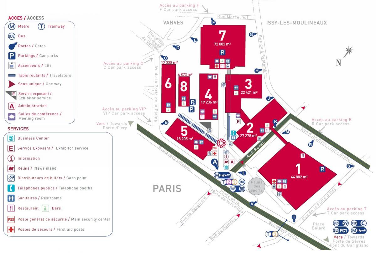 Kartta Paris expo