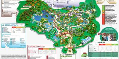 Kartta Asterix park