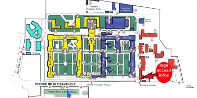 Kartta Charles-sairaala Foix