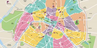 Pariisin kartta sisäiset