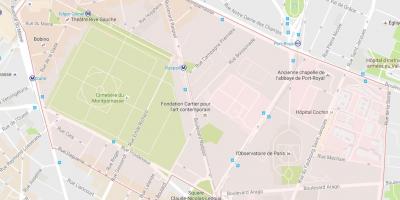 Kartta-Alueella Montparnasse