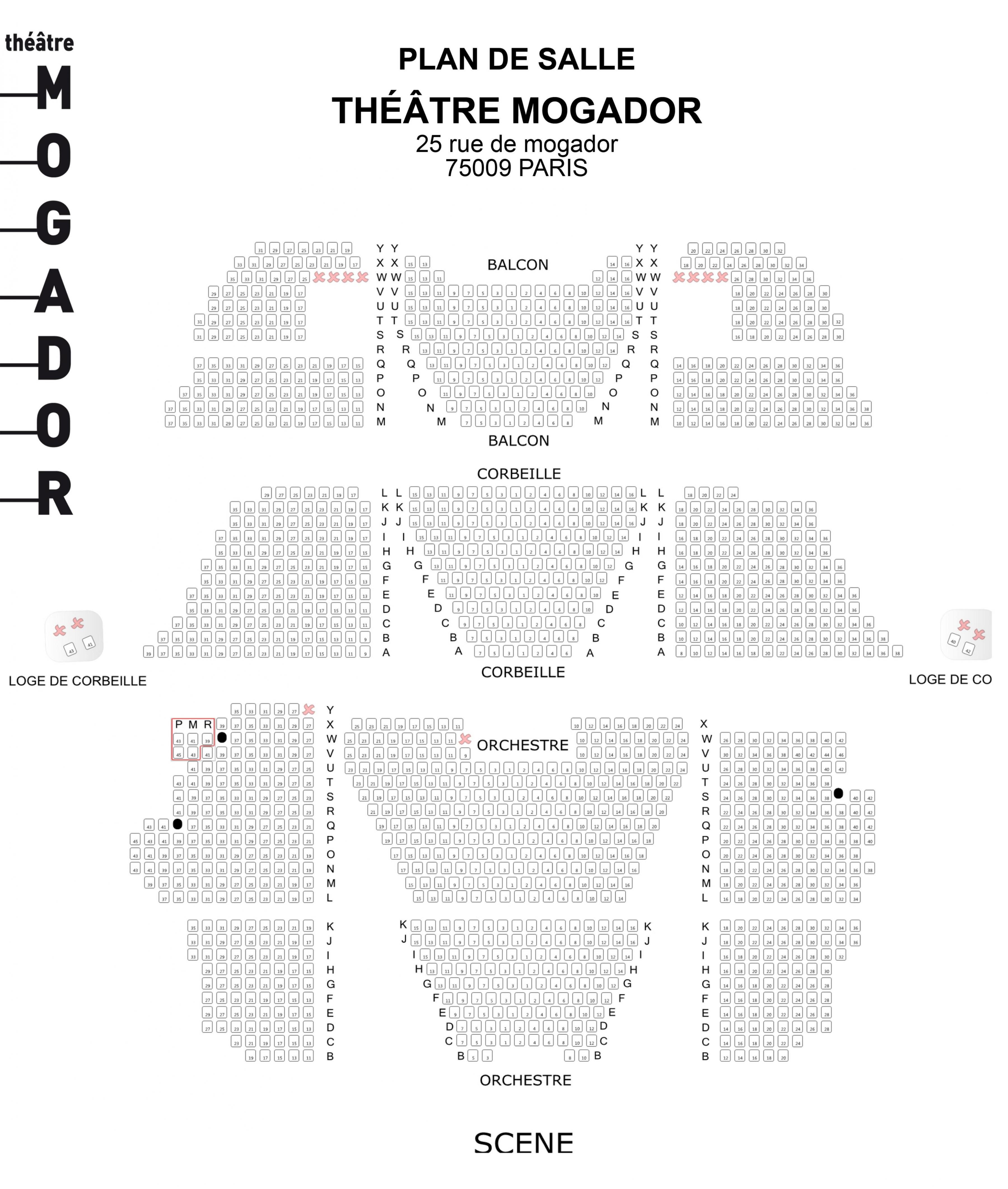 tre kartta Théâtre Mogador kartta   Kartta Théâtre Mogador (Ranska) tre kartta