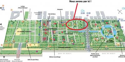 Kartta Parc de Bercy
